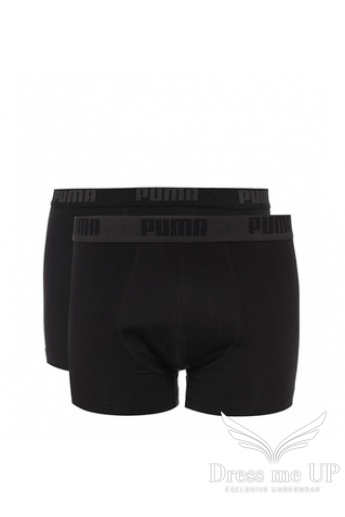Čierne boxerky Puma Basic  2ks v balení