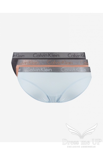 Dámske bikinové nohavičky Calvin Klein 3 ks balenie