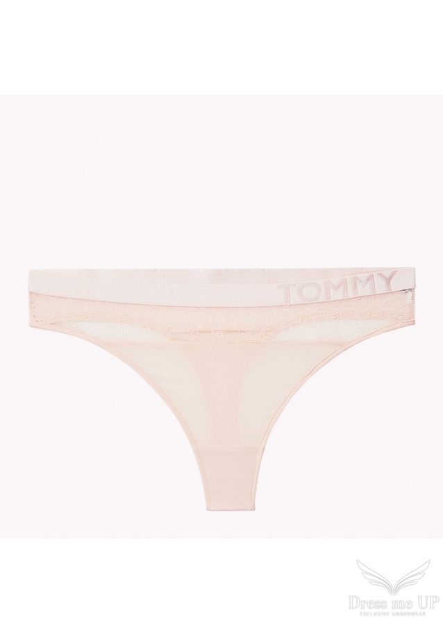 Dámske tangá Floral Mesh Tommy Hilfiger