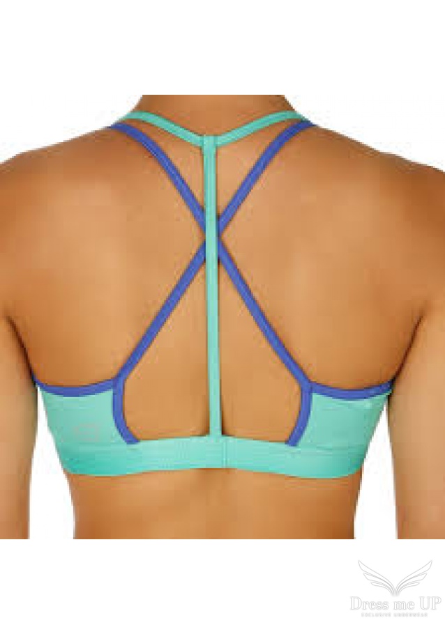 Zelená športová podprsenka Yogini Live Bra mint Puma