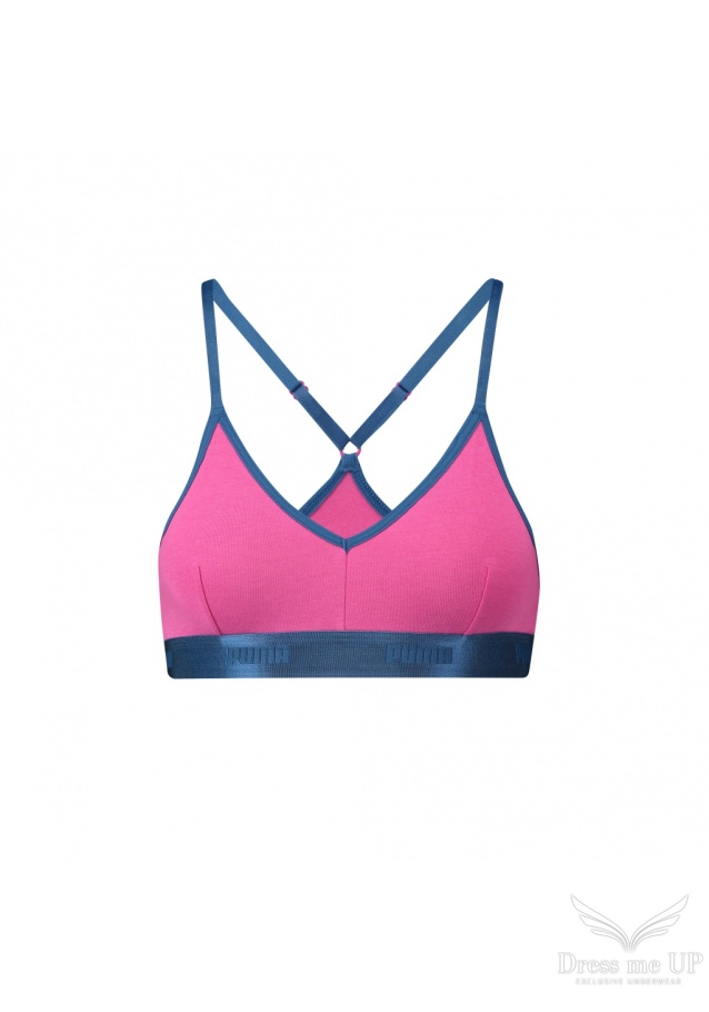 Ružový dámsky športový Bralet Puma