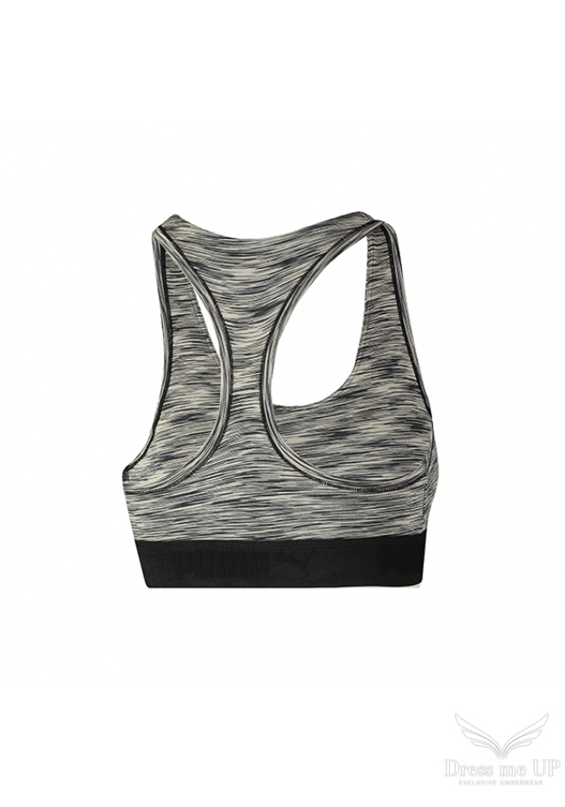 Šedý športový nevystužený bralet Puma